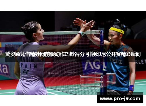 戴资颖凭借精妙网前假动作巧妙得分 引领印尼公开赛精彩瞬间