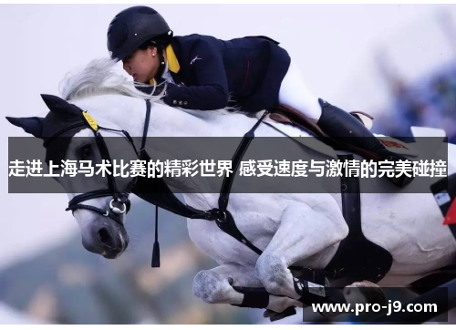 走进上海马术比赛的精彩世界 感受速度与激情的完美碰撞