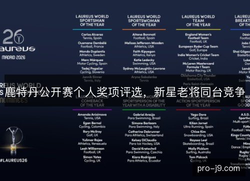 鹿特丹公开赛个人奖项评选,新星老将同台竞争 鹿特丹公开赛个人奖项评选,新星老将同台竞争